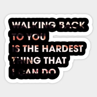 Just Like Honey Lyrics Psychocandy Sticker